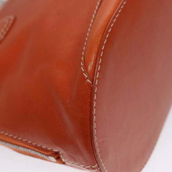 CELINE Hand Bag Leather Brown Auth bs21054 - Picture 13 of 16